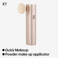 Nouveaux outils de beauté, houppette électrique, éponge de maquillage automatique, outil de beauté, mélangeur avec 3 niveaux de vibration réglables
