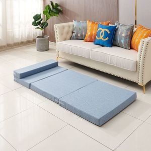 Colchón de espuma plegable de diseño moderno, alfombrilla para siesta, estilo de suelo Tatami de firmeza media para estudiantes y trabajadores de oficina - Product Image 2