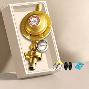 Valvola di Sicurezza OEM per Gas di Carbone, Regolatore di Pressione con <span class=keywords><strong>Set</strong></span> Completo e Morsetto per Tubi per Connessione a Cilindri e Tubazioni - Product Image 4