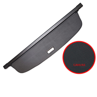Pour Tiguan 2010-2016 Cache-bagages de coffre rétractable Accessoires intérieurs en cuir pour automobile