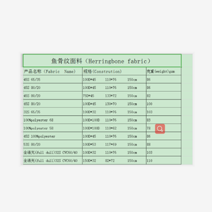 <span class=keywords><strong>Tissu</strong></span> à chevrons en polyester pour poche et doublure <span class=keywords><strong>noir</strong></span> et blanc, prix d'usine bon marché - Product Image 6