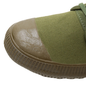 Chaussures de sécurité en toile à tige haute unisexe, semelle en caoutchouc résistante à l'usure, talon bas, pour travaux agricoles et de construction - Product Image 2