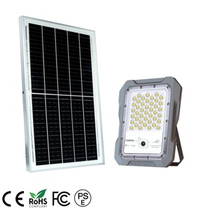 Nhôm CCTV An Ninh Không Thấm Nước IP67 32GB TF Thẻ 100W Giám Sát Máy Ảnh Năng Lượng Mặt Trời Dẫn Nhẹ Lũ Lụt Ánh Sáng - Product Image 1