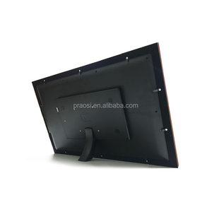 Nouveaux cadres Photo numériques en <span class=keywords><strong>bois</strong></span>, 24 pouces, Wifi, Android, cadre Photo électronique, musique, vidéo, calendrier et alarme - Product Image 4