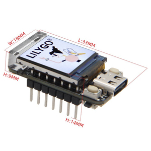 มีสินค้าในสต็อก LILYGO T-QT Pro ESP32-S3 Dev Board หน้าจอ LCD ขนาด 0.85 นิ้ว โมดูล WiFi ของแท้ - Product Image 2