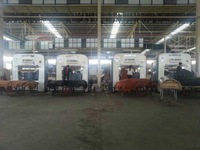 Machine à graver et à gaufrer le cuir, 850 tonnes