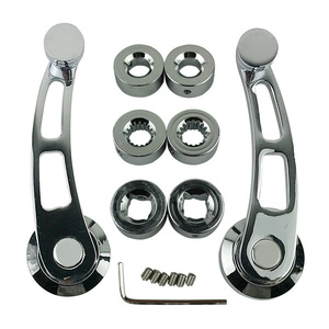 Kit de Manijas de Puerta de Coche de Aleación de Aluminio Cromado para Chevrolet, Piezas de Mejora para Autos Clásicos - Product Image 1