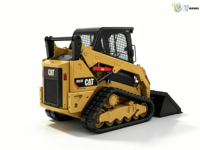 Chargeuse compacte sur chenilles d'occasion CAT 259D 2023 CE EPA EURO 5, moteur diesel, boîte de vitesses, roulement moteur, puissance 43000W