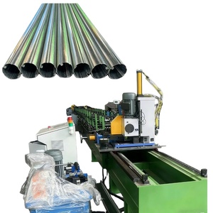 Máquina Formadora de Rollos para Tubos de Acero Galvanizado de 0.6-1.5 mm con <span class=keywords><strong>Eje</strong></span> de 70 mm para Toldos - Product Image 1