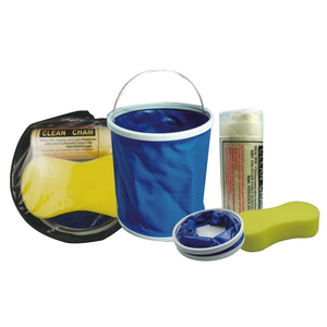Custom <strong>Best</strong> Selling Portable <strong>Car</strong> Cleaning <strong>Set</strong> with PVA Cloth and 9L Bucket for Universal <strong>Car</strong> Detailing and Care - Product Image 1