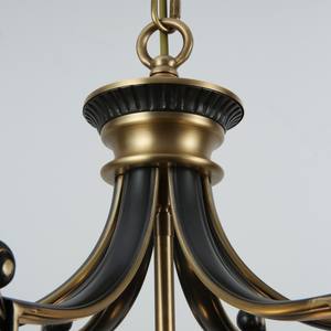 Lámpara de Techo de Cobre Estilo Americano para Restaurante, Estudio, Barra, Dormitorio Pequeño, Escalera, Lámpara de Cobre Forjado Personalizada - Product Image 4