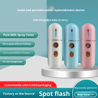 À la mode USB Rechargeable Portable Pulvérisateur De Poche Mini Humidificateur Beauté Dispositif Système D'opération Ionique En Gros Dropshipping
