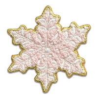 Patchs brodés personnalisés en chenille et sequins thermocollants, badges à coudre avec logo laser, appliques pour chapeaux, sacs et vêtements