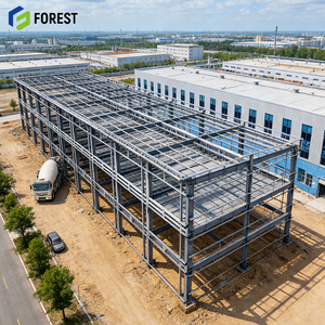 Steel Structure Parking Building Solution Provider Supplier Multi Storey Urban Logistics Facility Automated Durable - Product Image 1