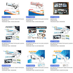 हाई ग्रेड पल्स इलेक्ट्रिक वाटर गन, बच्चों के लिए हल्के बंदूक उच्च दबाव खिलौना बंदूक के साथ ऑटो अवशोषण - Product Image 5