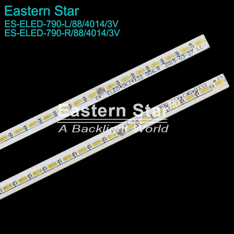 ES-ELED-790 Tira Led 88 88 Leds triko L tram006.r strips LED TV backlight bar strip
