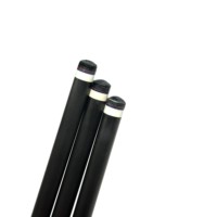 Ensemble de queues de billard Xikuno Economy Premium 1/2 High-Tech 58" avec fût en fibre de carbone et sac de queue YFen avec extension