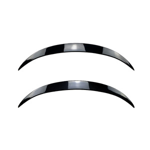 Aileron de coffre arrière en fibre de carbone noir piano pour Mercedes-Benz C117 2013-2019, pièce de spoiler en ABS - Product Image 2