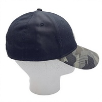 Casquette de baseball en coton 100% avec broderie de logo personnalisé, multicolores, fermeture à boucle métallique réglable, unisexe, adulte, toutes saisons