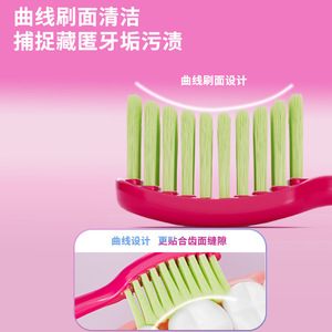 Cepillo de Dientes Curvo de Cerdas Suaves Dr.Baek, 0.1mm PBT, Cuidado Dental Premium para Adultos, Paquete de 3 - Product Image 3