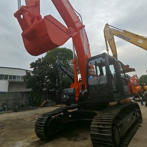 Excavatrice sur chenilles Hitachi ZX350G d'occasion à prix abordable, 35 tonnes, moteur Isuzu d'origine japonaise, version hydraulique pour travaux miniers intensifs - Product Image 4