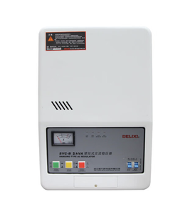 เครื่องควบคุมแรงดันไฟฟ้าอัตโนมัติแบบติดผนัง MT-SVCB3 3kVA สำหรับไฟฟ้ากระแสสลับ 150~250V อินพุต 220V 4% เอาท์พุต ประสิทธิภาพสูง สำหรับคอมพิวเตอร์ - Product Image 1