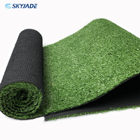 Gazon artificiel de haute qualité gazon extérieur 7mm Tebwn-Shi tapis d'herbe tapis aménagement paysager gazon synthétique