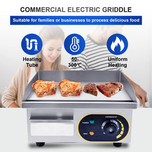 סיטונאי אספקת ידידותי לסביבה נטול עשן נירוסטה גריל מחבת מכונה מחבת חשמלית Comercial המבורגר - Product Image 2