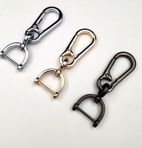 Produttori di zinco diretto girevole gancio a scatto portachiavi forte e portatile classico e accessorio alla moda <span class=keywords><strong>per</strong></span> i grossisti - Product Image 1