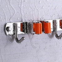 Multi-usages muraux Professionnel Vadrouille Utilitaire Pince Rangé Porte-Balai