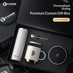<span class=keywords><strong>Vaso</strong></span> Térmico para Hombre y Mujer, Taza con Aislamiento al Vacío, Pantalla de Temperatura, Juego de Infusor de Té, Estilo Ejecutivo, Separación de Té y Agua, Regalo de Cumpleaños - Product Image 2