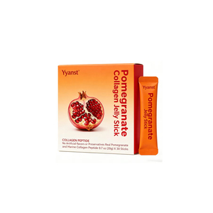 Collagène de grenade de haute qualité, marque privée, peptides de collagène, bâtonnets de gelée de collagène essentiels, soutien pour la santé de la peau, des cheveux et des ongles - Product Image 1