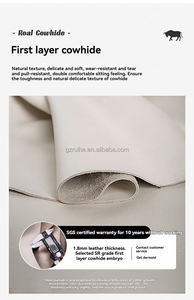 Canapé électrique en cuir, style minimaliste italien, fonction zéro mur, mobilier de salon, espace tête de lit, canapé réglable - Product Image 4