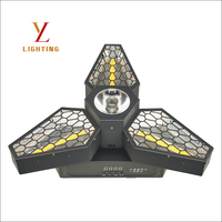 Retro Mantis Moving Head Light 450W 19x 4-in-1 LED 4-60 Zoom RGBW Unendliche Farben Neigbar DMX512 Soundaktiviert IP Bühnenlicht