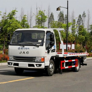 Camion de remorquage à plateau coulissant JAC 4x2 de haute qualité, 5 tonnes, 7 tonnes, avec moteur Cummins, pour l'exportation en Afrique - Product Image 6
