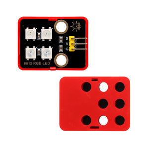 وحدة إضاءة LED إلكترونية عالية الجودة للتركيب الذاتي مع أو بدون غلاف متوافقة مع ليغو 6812 وحدة LED RGB لأردوينو - Product Image 2