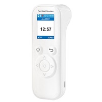 Écran couleur 1.8 pouces 35 modes stimulateur de soulagement de la douleur appareil de massage des mains électrodes métalliques équipement de physiothérapie