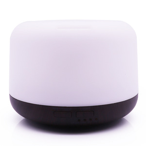 เครื่องกระจายกลิ่นอโรมา <span class=keywords><strong>MUJI</strong></span> 300 มล. แบบอัลตราโซนิก พร้อมไฟ LED ดีไซน์ลายไม้ สำหรับใช้ในบ้านและสำนักงาน - Product Image 3