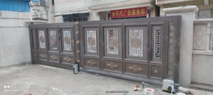 Phổ biến nhất trong <span class=keywords><strong>2025</strong></span> biệt thự Cổng ngoài trời kim loại lối vào trượt lớn chính nhôm cổng thiết kế mới - Product Image 5