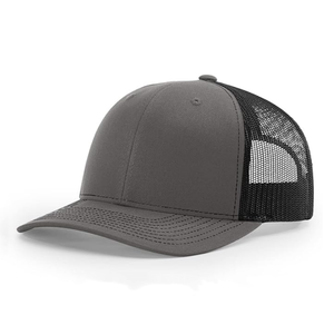 Gorra de camionero de 6 paneles altos unisex al por mayor con gorra de protección solar trasera de malla transpirable personalizada para deportes al aire libre todas las estaciones - Product Image 1