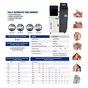 ZD-X20 Automatische CNC-Werkzeugschleifmaschine für Schaftfräser, Kugelfräser, Fräser und Spiralbohrer zum Nachschärfen. - Product Image 2
