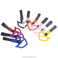 26 modèles d'accessoires de voiture JDM, anneau Tsurikawa, poignée en forme de cœur, sangle de main, breloque de dérive