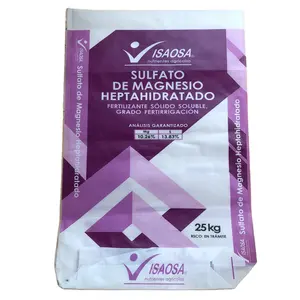 customizable 50kg agricultural nutrients packaging sacks BOPP laminated PP woven bags with top open block bottom