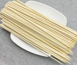 Paquete de 100 Brochetas de Bambú Ecológicas Resistentes al Calor para Asar a la Parrilla, Kebabs, Brochetas Duraderas y Versátiles para Cocina y Picnic - Product Image 1