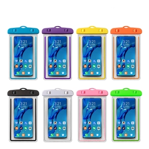 Custodia mobile impermeabile in PVC custodia per telefono cellulare da spiaggia borsa da nuoto luminosa impermeabile borsa elettronica di consumo - Product Image 6