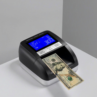 EASYCOUNT Détecteur de Faux Billets Portable Professionnel de Haute Qualité EC330 à Lumière UV Certifié CE RoHS ECB avec Écran LCD