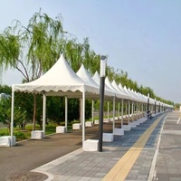 Carpa de Jardín de Aluminio Impermeable para Exteriores, 3x3, 4x4, 6x6, 10x10, para Publicidad, Fiestas, Recepciones, Eventos Árabes