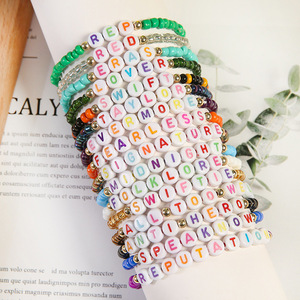 Ensemble de bracelets perlés d'amitié personnalisés, inspirés des événements <span class=keywords><strong>Taylor</strong></span> Music Fest, des tenues Swiftie et des concerts Eras Stack, cadeau pour filles - Product Image 3