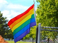 Drapeau arc-en-ciel en Polyester personnalisé chaud 3x5 FT drapeau transgenre Trans Pride drapeau LGBT pour la décoration 48h livraison rapide