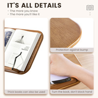 Nouveau support de lecture ergonomique sur pied, réglable en hauteur, pour étudiants, support pour ordinateur portable et tablette, pour canapé et chevet